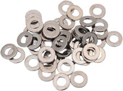 Drag Specialties Specialty Washers Silver AN 50 Pack - MPB587