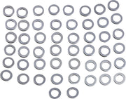 Drag Specialties Specialty Washers Silver AN 50 Pack