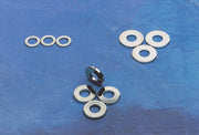 Drag Specialties Specialty Washers Silver AN 50 Pack