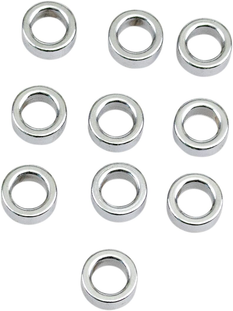 Drag Specialties Chrome 7/16" I.D. x 11/16" O.D. x 5/16" Thick Flat Washer