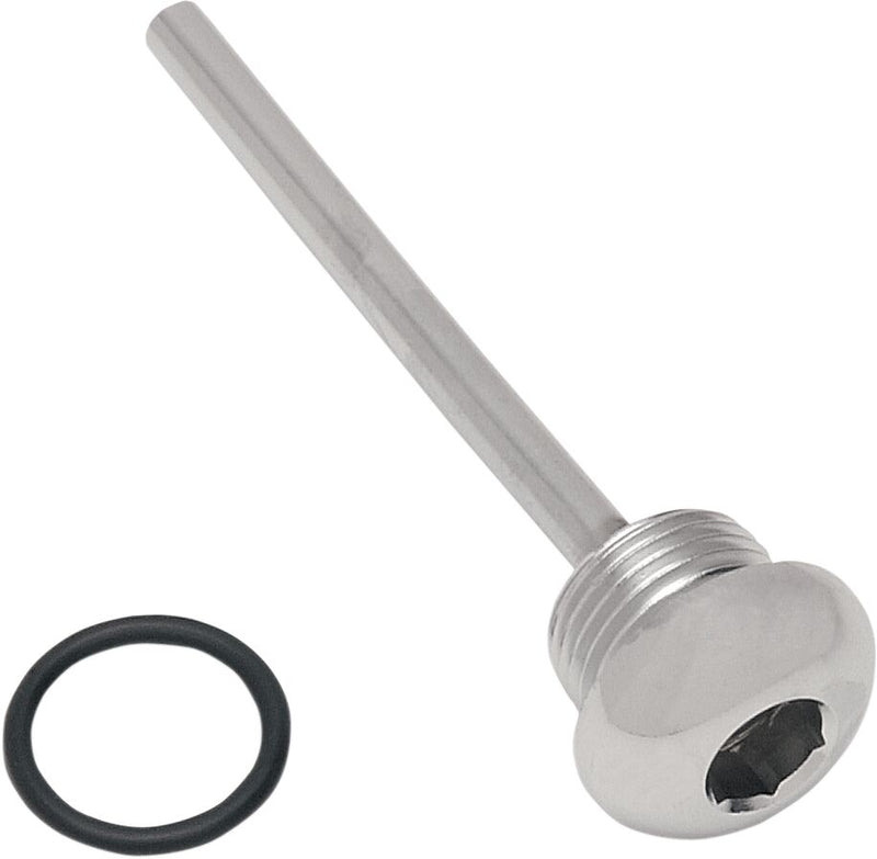 Gardner-Westcott Transmission Oil Fill Plug/Dipstick for 5-Speed Big Twin Chrome