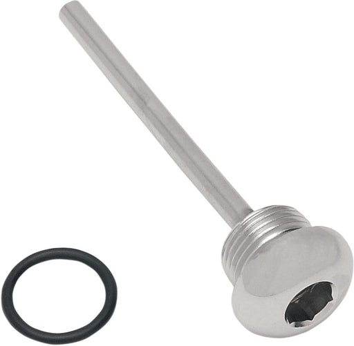 Gardner-Westcott Transmission Oil Fill Plug/Dipstick for 5-Speed Big Twin Chrome