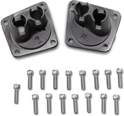 Drag Specialties Lifter Blocks Black Cast Iron Pair - 20489BK-BX-LB1