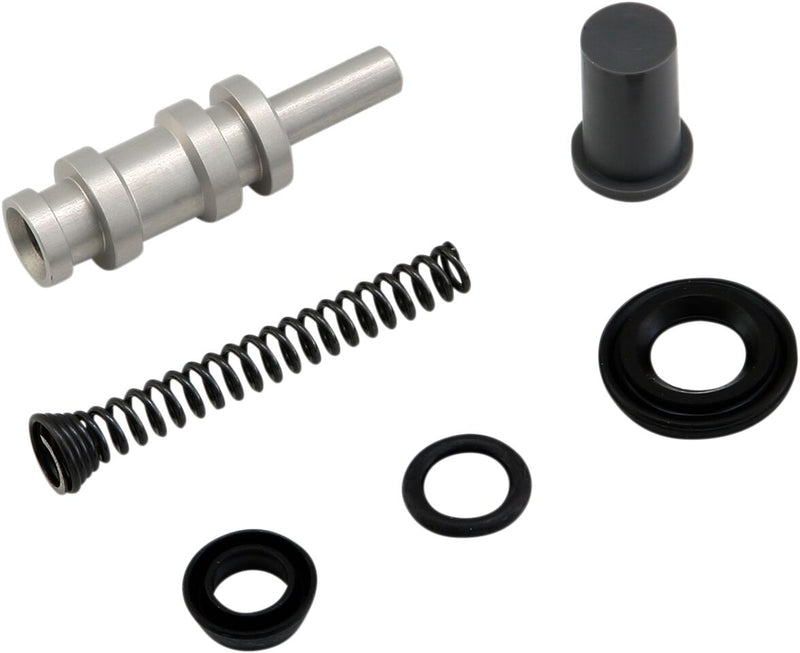 Drag Specialties Master Cylinder Rebuild Kit Black Silver Front Brake - 25497