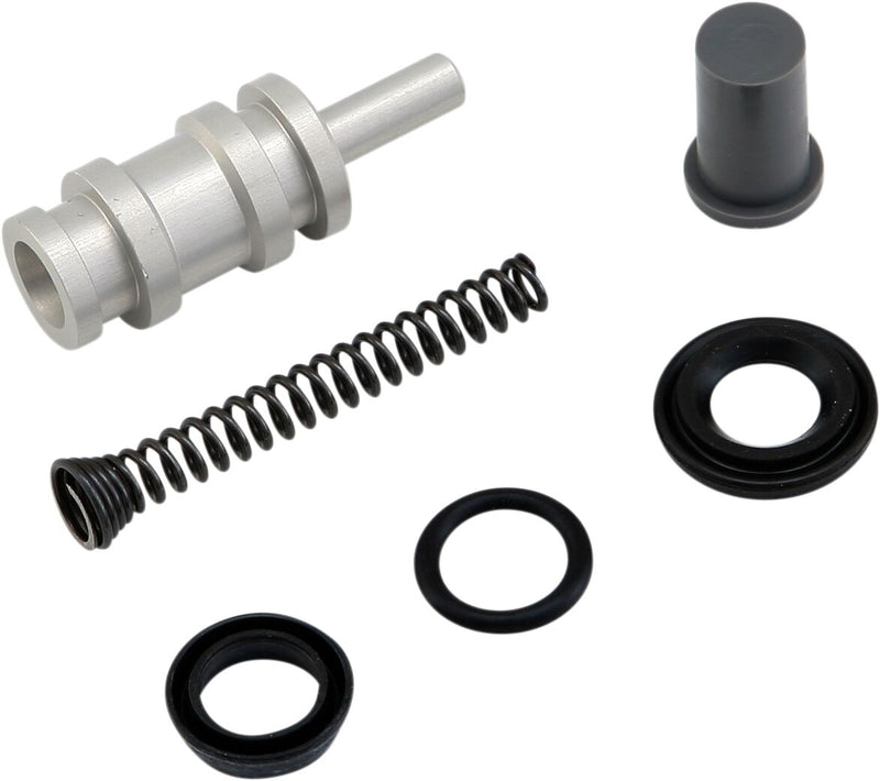 Drag Specialties Master Cylinder Rebuild Kit Black Silver Front Brake - 25498