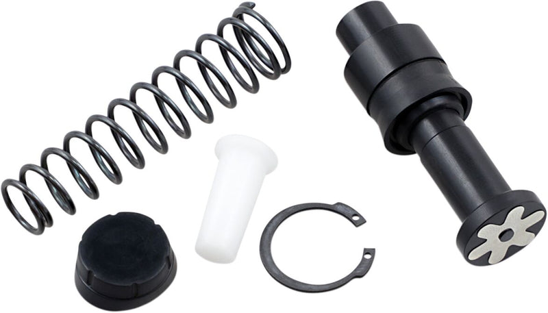 Drag Specialties Rear Brake Master Cylinder Rebuild Kit Black Silver Standard