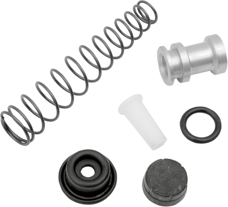 Drag Specialties Master Cylinder Rebuild Kit Black Silver Front Brake - 11860