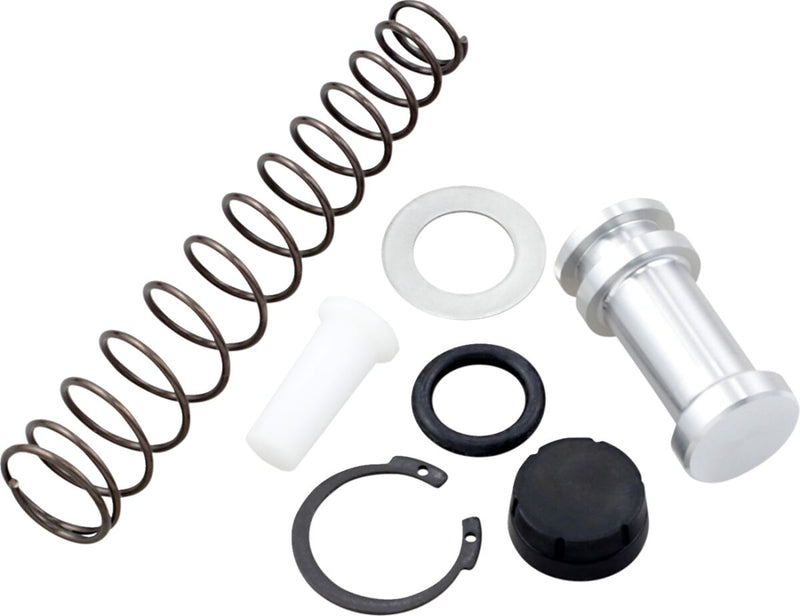 Drag Specialties Rear Brake Master Cylinder Rebuild Kit Black Silver Standard