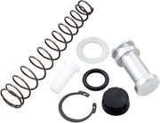 Drag Specialties Rear Brake Master Cylinder Rebuild Kit Black Silver Standard - 19218