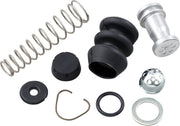 Drag Specialties Rear Brake Master Cylinder Rebuild Kit Black Silver Wagner-Style - 11603