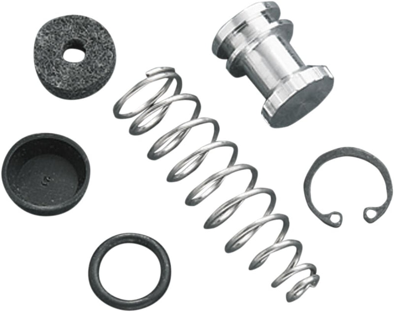 Drag Specialties Master Cylinder Rebuild Kit Black Silver Front Brake