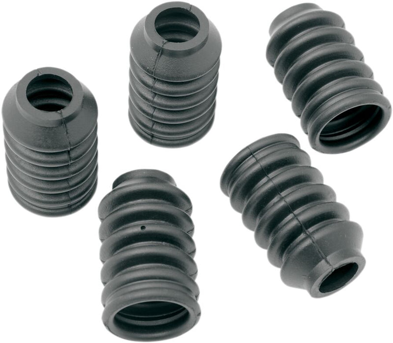 Drag Specialties Master Cylinder Boots Black Rear Rubber 5 Pack