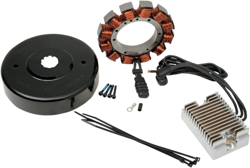 Drag Specialties Heavy-Duty 32A Charging Kit Heavy Duty Chrome - 29985-87HV-BXLB