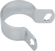 Drag Specialties Midway Drag Pipe Mount Clamp Chrome Clamp-44,5 mm (1-3/4") Clamp-1-3/4" Clamp - 44.5 mm Middle Exhaust Steel