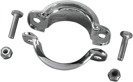 Drag Specialties Muffler Clamps for 1984-1994 Harley-Davidson Tour Glide Motorcycles