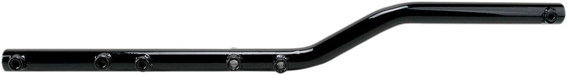 Drag Specialties Muffler Support Bracket Black Powder-Coated Rear Steel