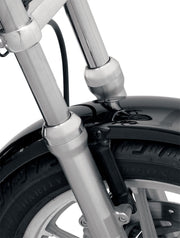 Drag Specialties Fork Boot Covers Chrome Aluminium Pair - 74487