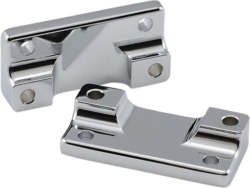 Drag Specialties Fender-To-Fork Adapter Chrome Front Steel Pair