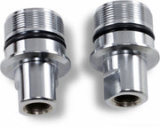 Drag Specialties Chrome Fork Tube Plugs and Caps Pair - 23-0213-BC114