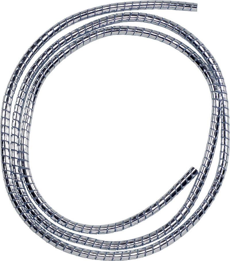 Drag Specialties Chrome Cable/Wire Covering Silver Plastic - 33-6008-HC4