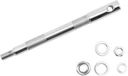 Drag Specialties Front Axle Kit Chrome Silver Carbon Steel - 16-0306BC520