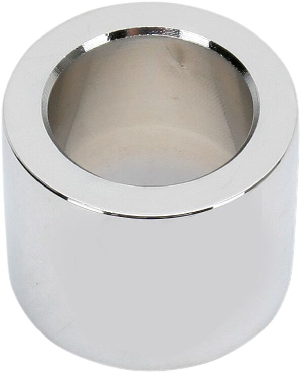Drag Specialties Chrome Outer Axle Spacer Silver Steel