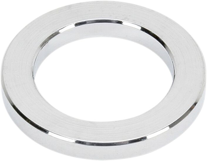 Drag Specialties Chrome Outer Axle Spacer Silver Steel