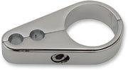 Drag Specialties Die-Cast Cable Clamp Chrome Silver Dual Cable Idle Throttle Aluminium Throttle Cable - 11-0052-SC1