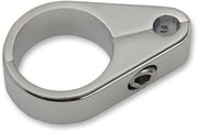 Drag Specialties Die-Cast Cable Clamp Chrome Silver Single Cable Idle Throttle Aluminium Throttle Cable