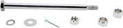 Drag Specialties Rear Axle Kit Chrome Silver Chromoly Steel
