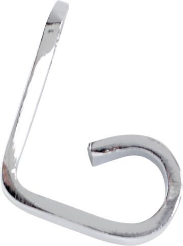 Drag Specialties Clutch Cable Support Bracket Cable Guide Chrome Silver Single Cable Steel - 71290
