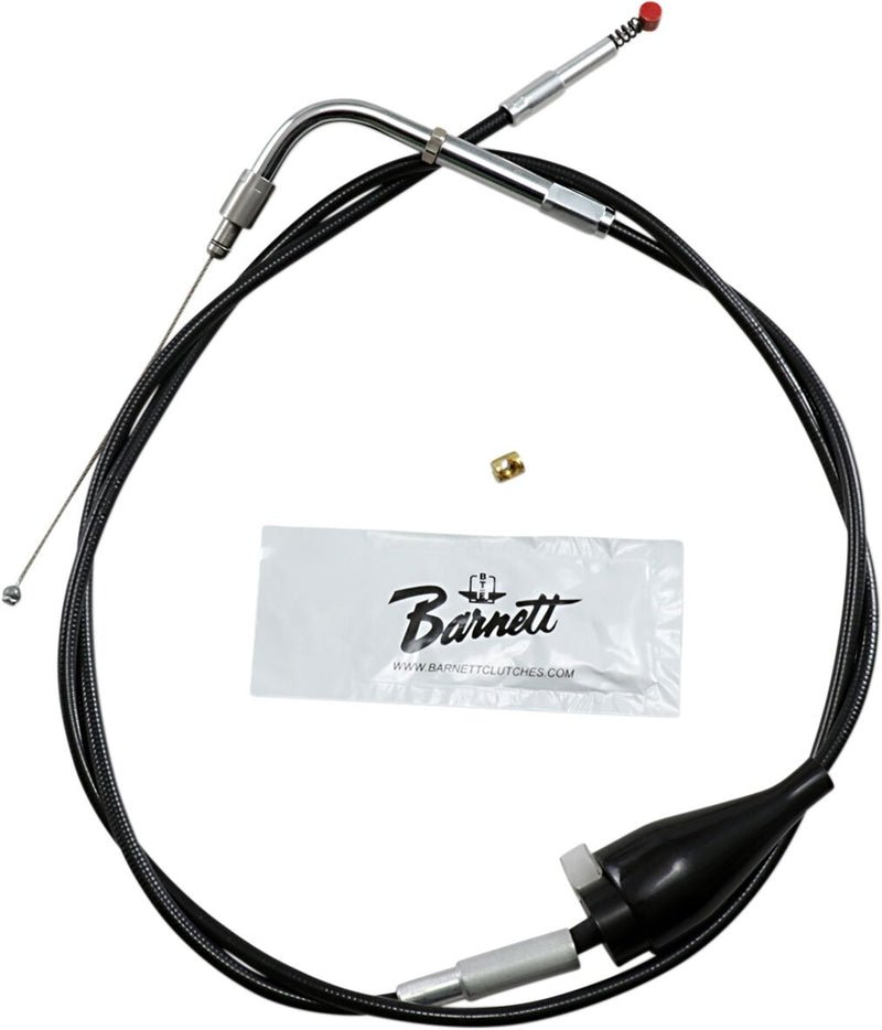Barnett Black Vinyl Throttle/Idle Cable Alternate Length +15,2 cm (6") +6" +15.2 cm Throttle Cable