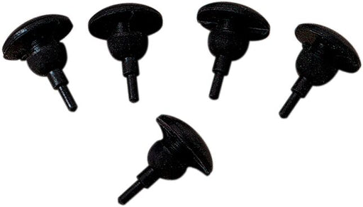 Drag Specialties Kickstand Bumper Black Rubber 5 Pack