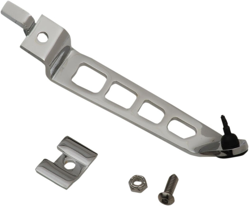 Drag Specialties Easy Find Kickstand Extension Chrome Silver - 32-0468SC2