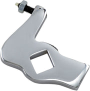 Drag Specialties Adjustable Kickstand Stop Chrome Kickstand Leg Steel - 11-0132-SC1