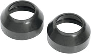 Drag Specialties Fork Boots/Dust Seals Black Rubber Pair - 72770