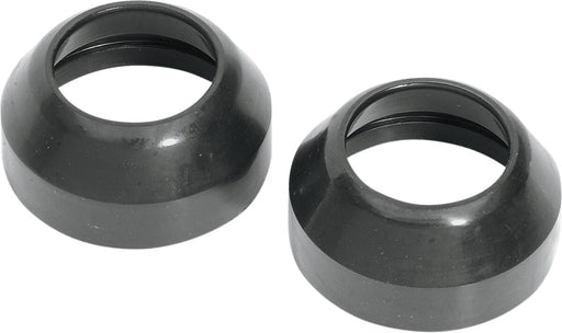 Drag Specialties Fork Boots/Dust Seals Black Rubber Pair