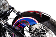 Drag Specialties Fork Boots/Dust Seals Black Rubber Pair - 23-0209-HC4
