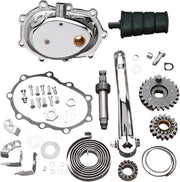 Drag Specialties Kickstarter Kit Chrome 4-Speed