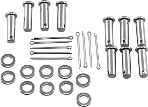 Drag Specialties Chrome Brake Clevis Pin for Various Various Harley-Davidson Motorcycles (See Fitment List)