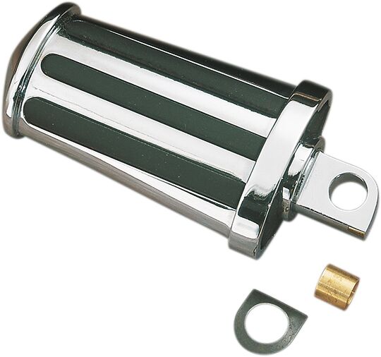 Drag Specialties Rail Kick Pedal with Swivel Black Chrome