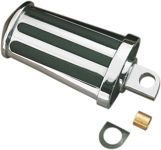 Drag Specialties Rail Kick Pedal with Swivel Black Chrome
