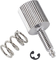 Drag Specialties Throttle Control Adjusting Screw Tensioner Chrome Silver Twist Throttle Aluminium - 74335A-HC3
