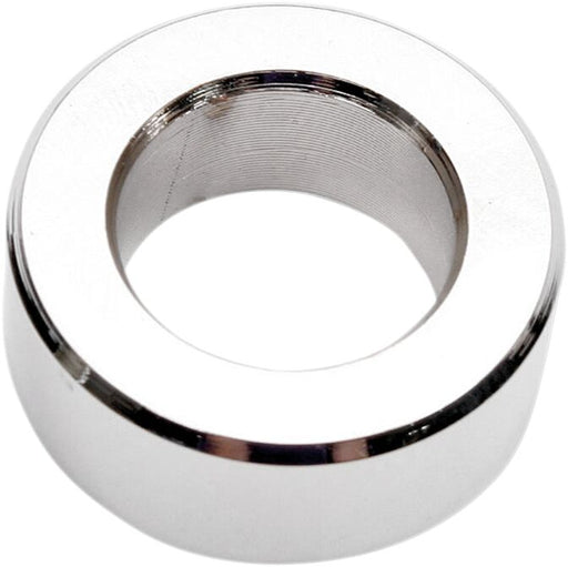 Drag Specialties Chrome Outer Axle Spacer Silver Steel