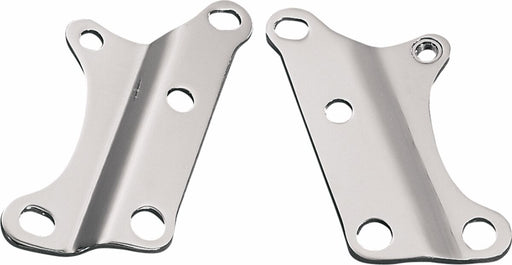 Drag Specialties Xl Front Engine Mount Plates Chrome Steel Pair