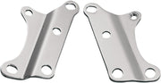 Drag Specialties Xl Front Engine Mount Plates Chrome Steel Pair - 28-0013-SC4