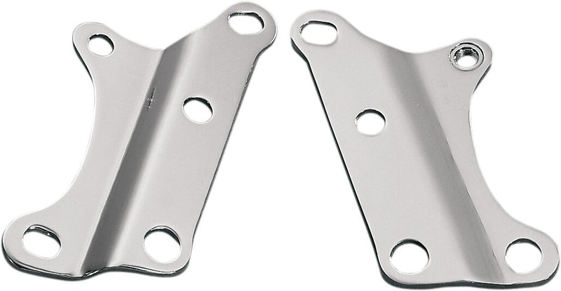 Drag Specialties Xl Front Engine Mount Plates Chrome Steel Pair