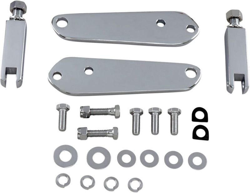 Drag Specialties Motor Mount Highway Bars for Male Mount Footpegs for 1991-2017 Harley-Davidson Dyna and 1999-2000 Harley-Davidson FXR Motorcycles
