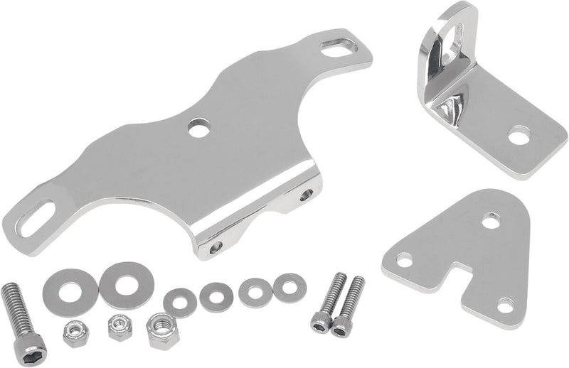 Drag Specialties Heavy-Duty Top Motor Mounts Chrome Kit