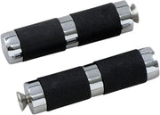 Accutronix  Toe Pegs Rubber Chrome - Part #136365